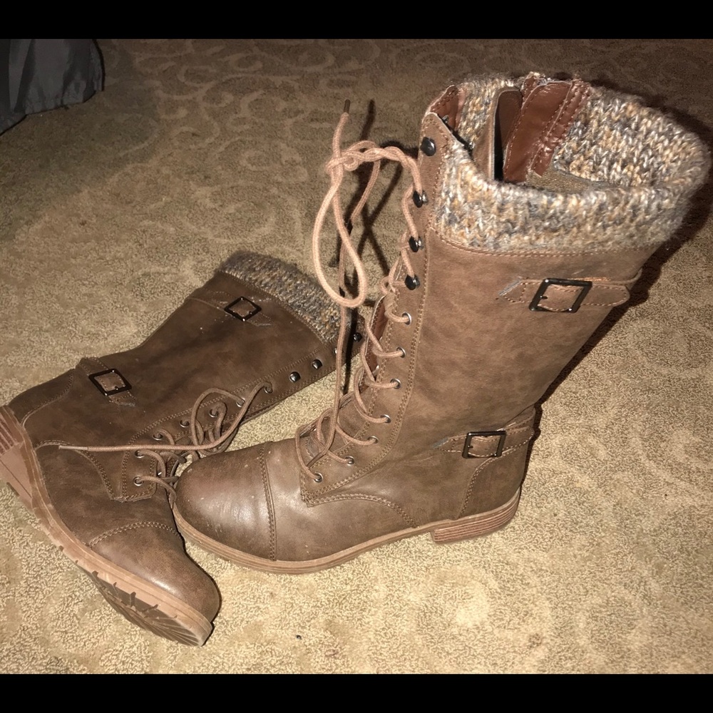 Below the knee boots
